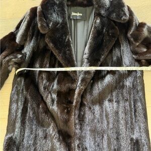 Neiman Marcus Men’s long mink coat